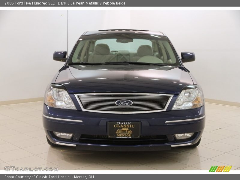 Dark Blue Pearl Metallic / Pebble Beige 2005 Ford Five Hundred SEL