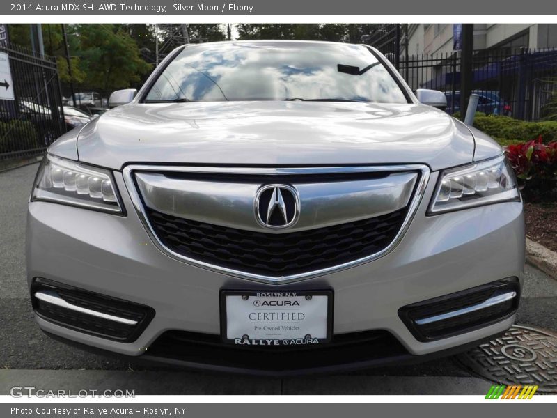 Silver Moon / Ebony 2014 Acura MDX SH-AWD Technology