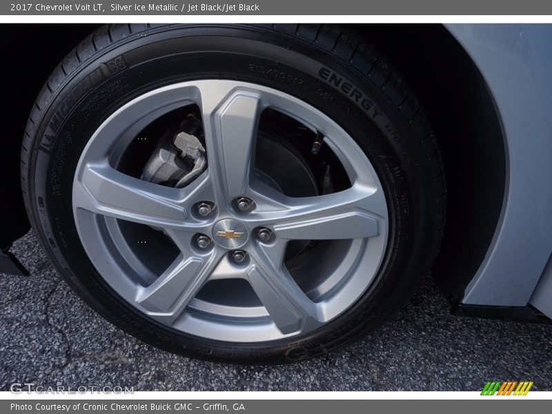 Silver Ice Metallic / Jet Black/Jet Black 2017 Chevrolet Volt LT