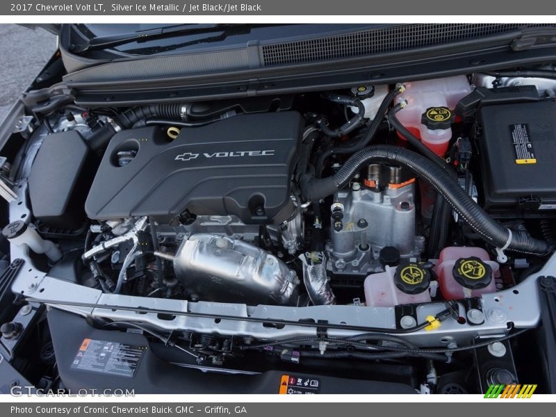 Silver Ice Metallic / Jet Black/Jet Black 2017 Chevrolet Volt LT