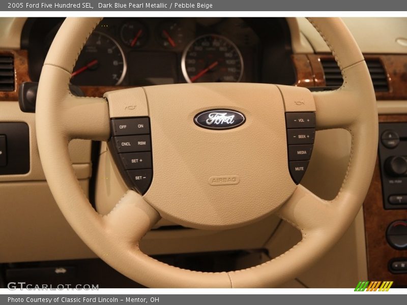 Dark Blue Pearl Metallic / Pebble Beige 2005 Ford Five Hundred SEL