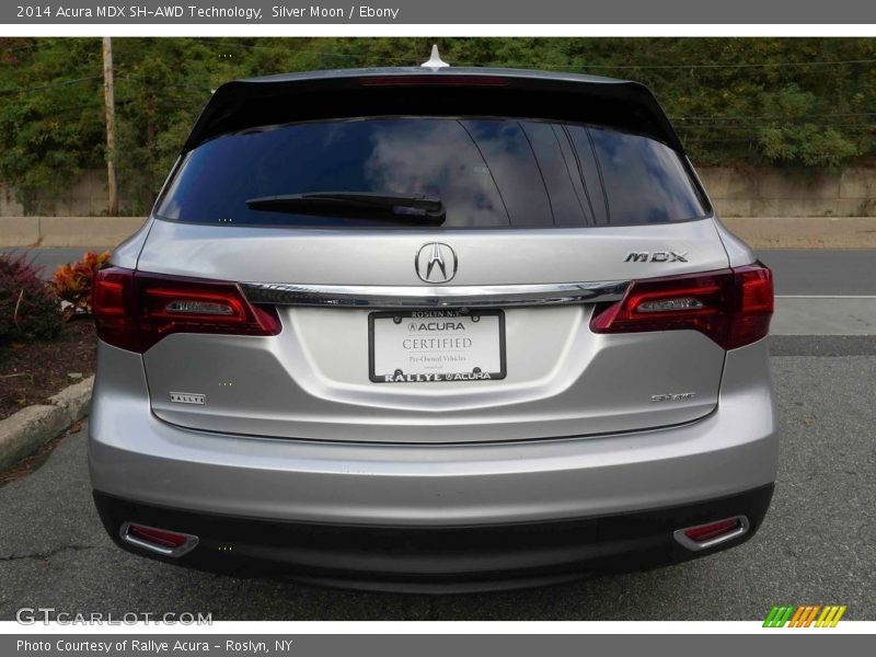 Silver Moon / Ebony 2014 Acura MDX SH-AWD Technology