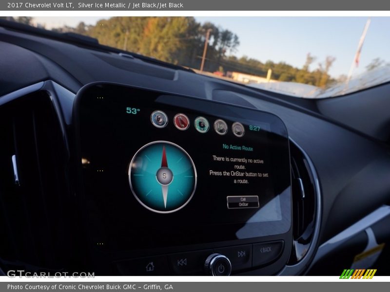 Silver Ice Metallic / Jet Black/Jet Black 2017 Chevrolet Volt LT