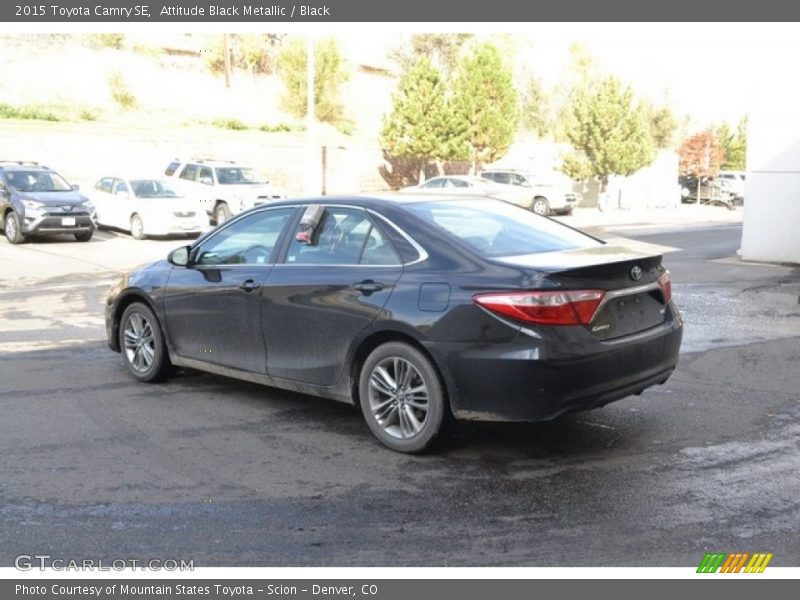 Attitude Black Metallic / Black 2015 Toyota Camry SE