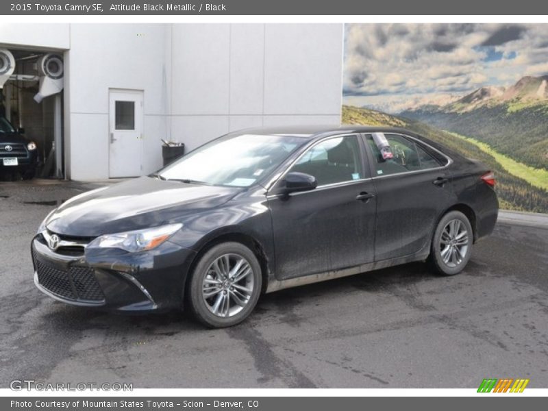 Attitude Black Metallic / Black 2015 Toyota Camry SE