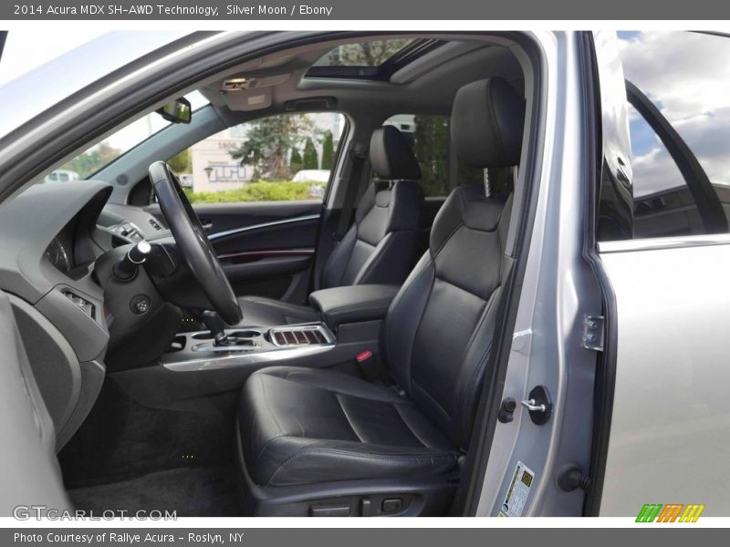 Silver Moon / Ebony 2014 Acura MDX SH-AWD Technology
