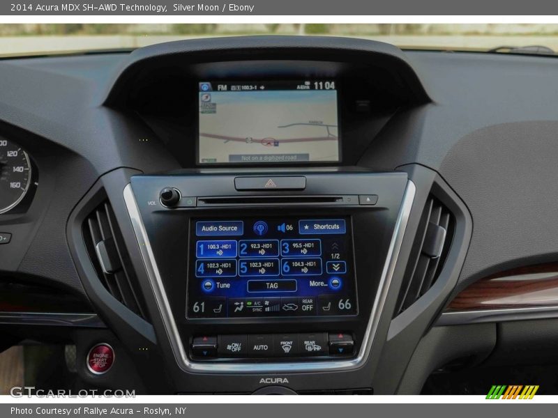 Silver Moon / Ebony 2014 Acura MDX SH-AWD Technology