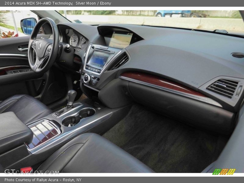 Silver Moon / Ebony 2014 Acura MDX SH-AWD Technology