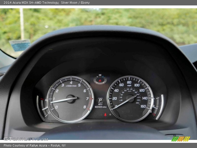 Silver Moon / Ebony 2014 Acura MDX SH-AWD Technology