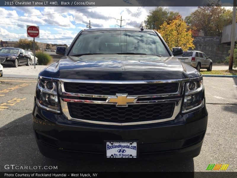 Black / Cocoa/Dune 2015 Chevrolet Tahoe LT 4WD