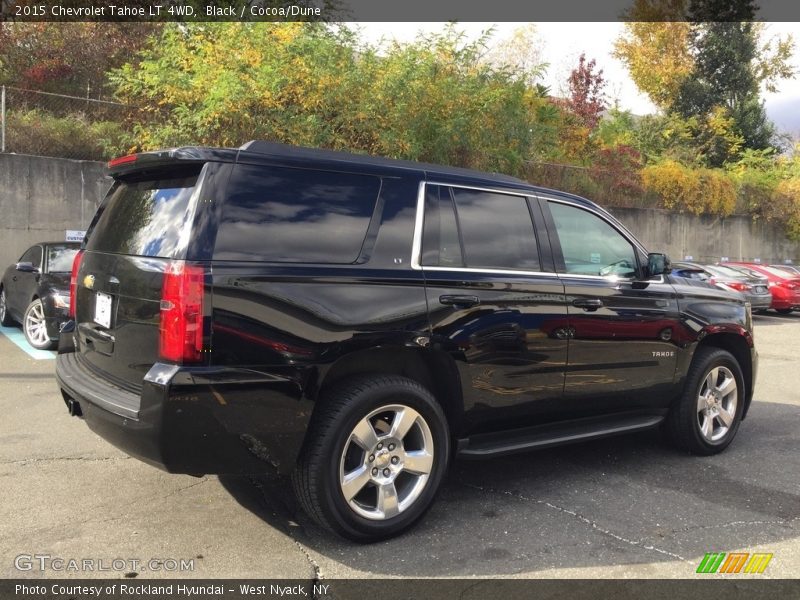 Black / Cocoa/Dune 2015 Chevrolet Tahoe LT 4WD
