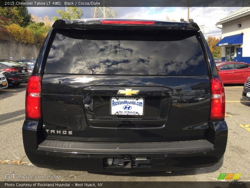 Black / Cocoa/Dune 2015 Chevrolet Tahoe LT 4WD