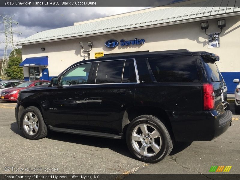 Black / Cocoa/Dune 2015 Chevrolet Tahoe LT 4WD