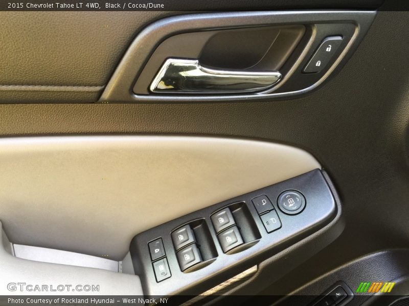 Black / Cocoa/Dune 2015 Chevrolet Tahoe LT 4WD