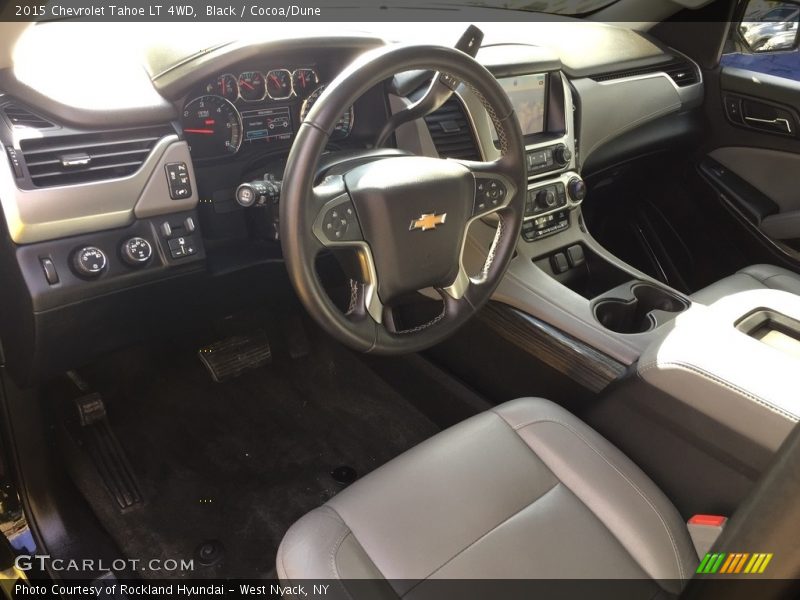 Black / Cocoa/Dune 2015 Chevrolet Tahoe LT 4WD