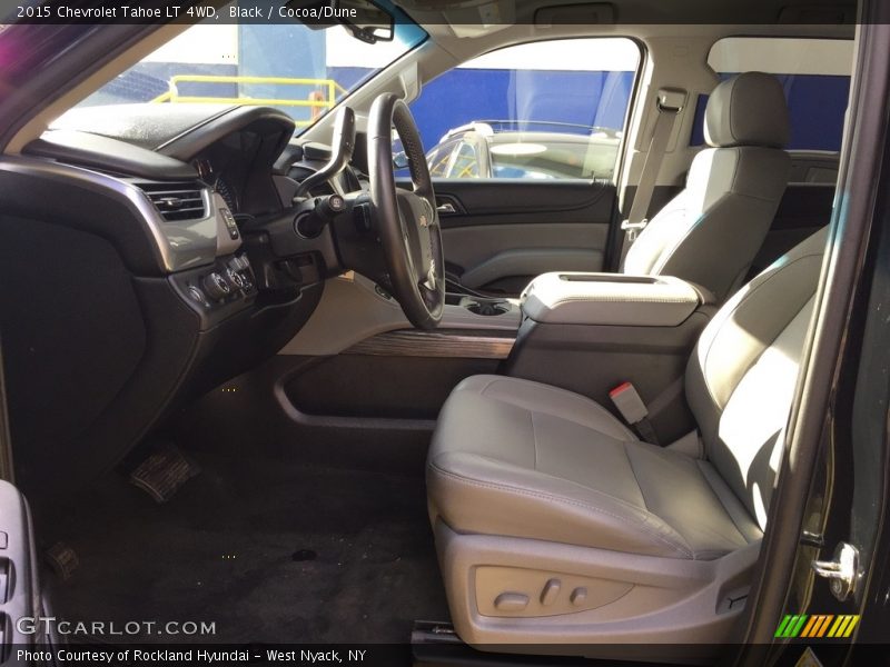 Black / Cocoa/Dune 2015 Chevrolet Tahoe LT 4WD
