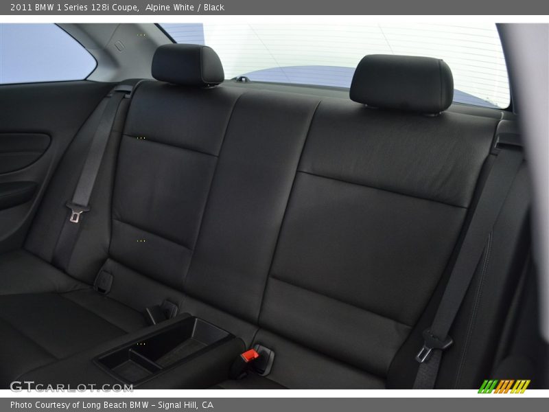 Alpine White / Black 2011 BMW 1 Series 128i Coupe