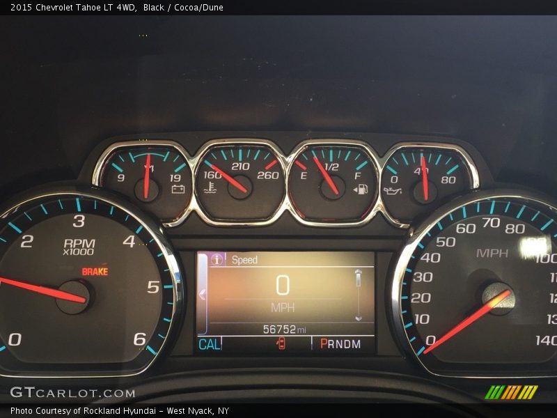Black / Cocoa/Dune 2015 Chevrolet Tahoe LT 4WD