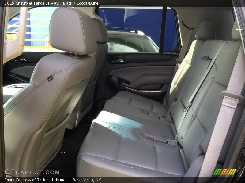 Black / Cocoa/Dune 2015 Chevrolet Tahoe LT 4WD