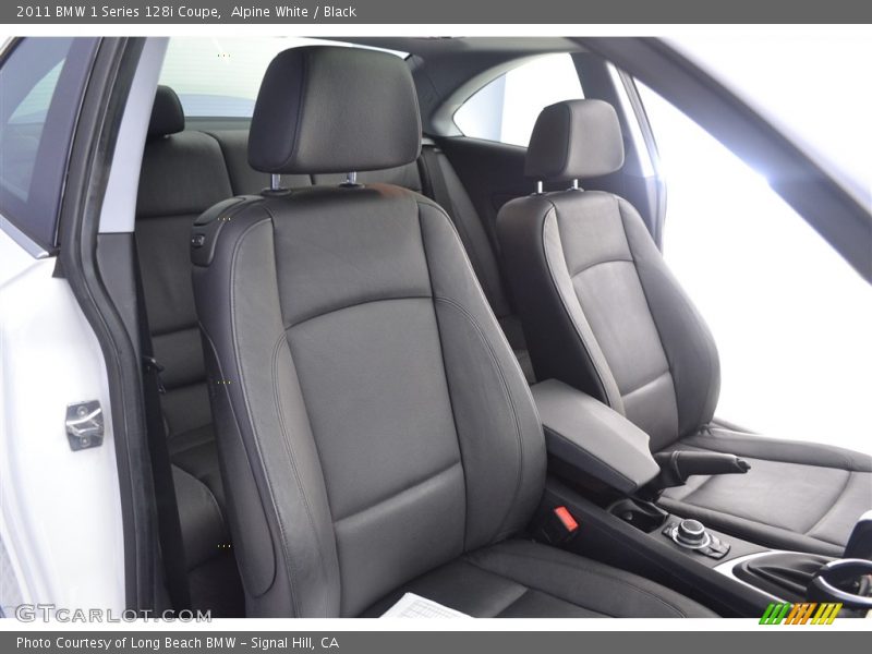 Alpine White / Black 2011 BMW 1 Series 128i Coupe