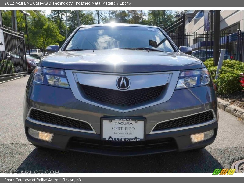 Polished Metal Metallic / Ebony 2012 Acura MDX SH-AWD Technology