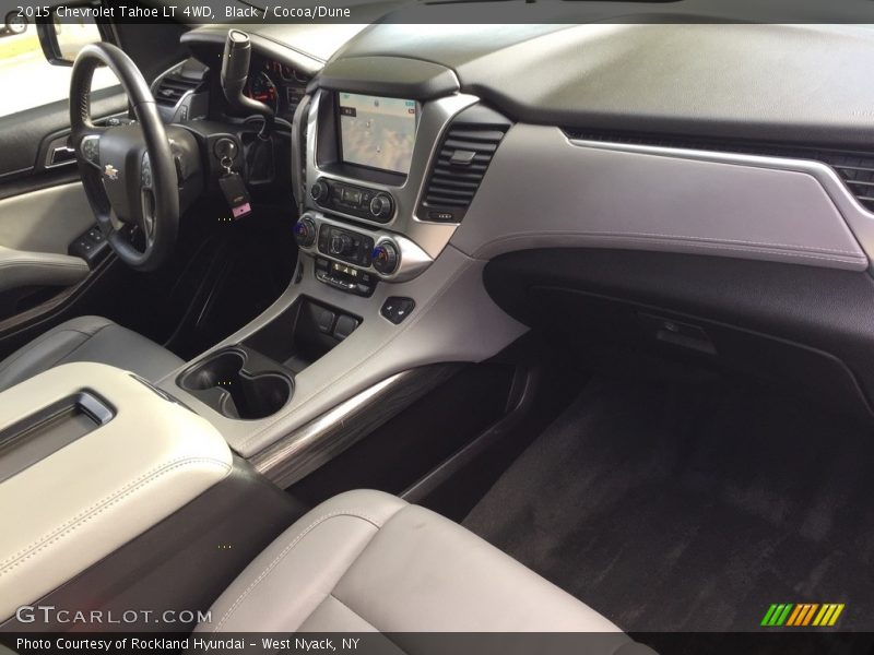 Black / Cocoa/Dune 2015 Chevrolet Tahoe LT 4WD