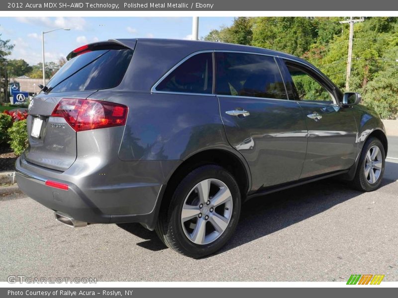 Polished Metal Metallic / Ebony 2012 Acura MDX SH-AWD Technology