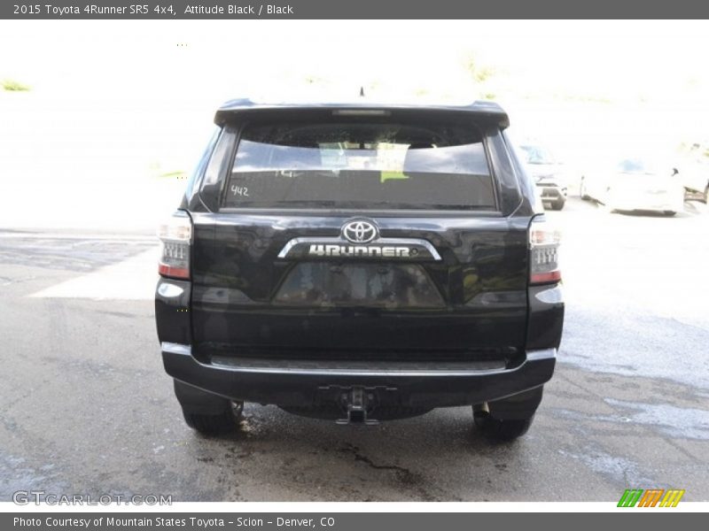 Attitude Black / Black 2015 Toyota 4Runner SR5 4x4