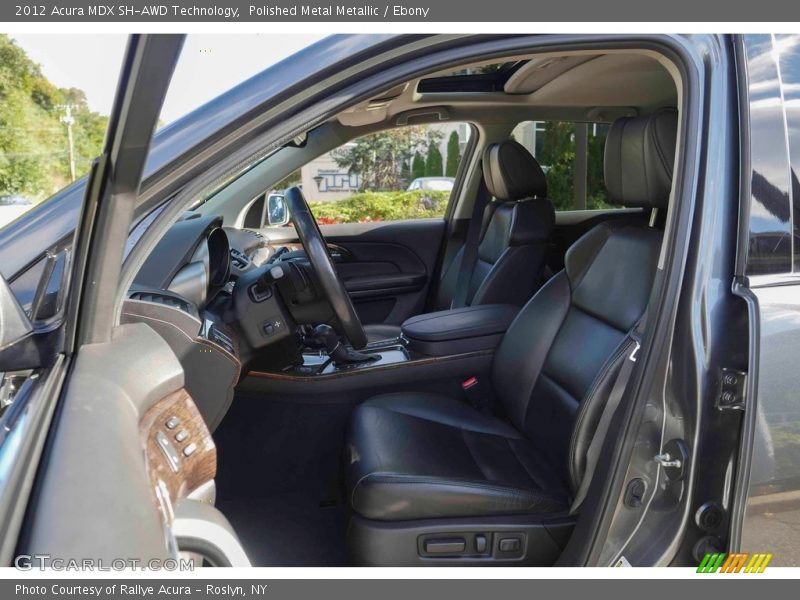Polished Metal Metallic / Ebony 2012 Acura MDX SH-AWD Technology