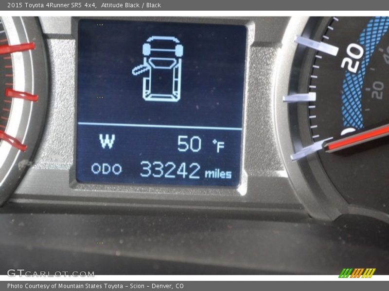 Attitude Black / Black 2015 Toyota 4Runner SR5 4x4