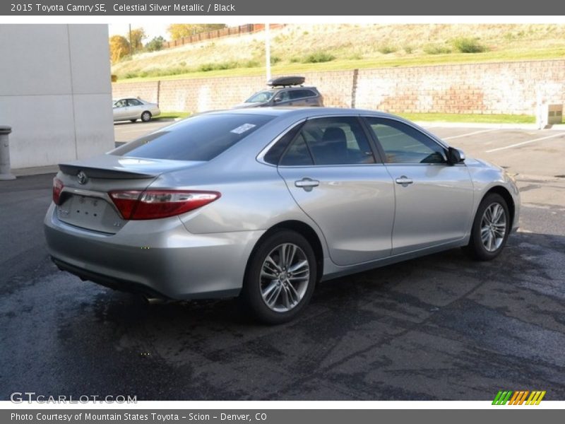 Celestial Silver Metallic / Black 2015 Toyota Camry SE