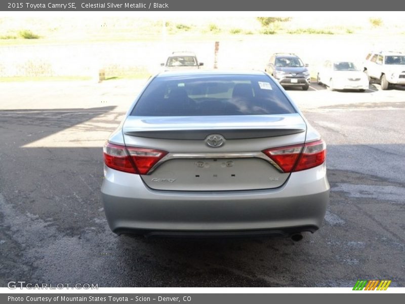 Celestial Silver Metallic / Black 2015 Toyota Camry SE