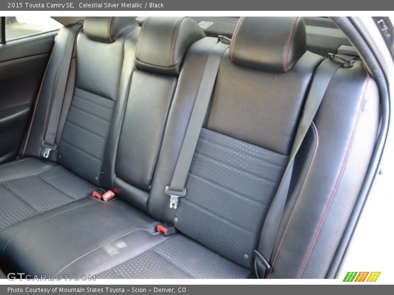 Celestial Silver Metallic / Black 2015 Toyota Camry SE