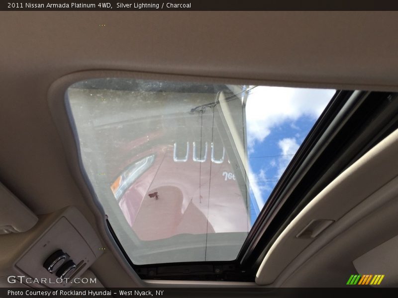 Silver Lightning / Charcoal 2011 Nissan Armada Platinum 4WD