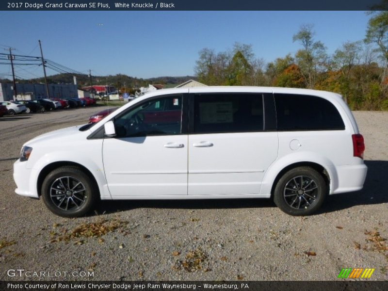 White Knuckle / Black 2017 Dodge Grand Caravan SE Plus