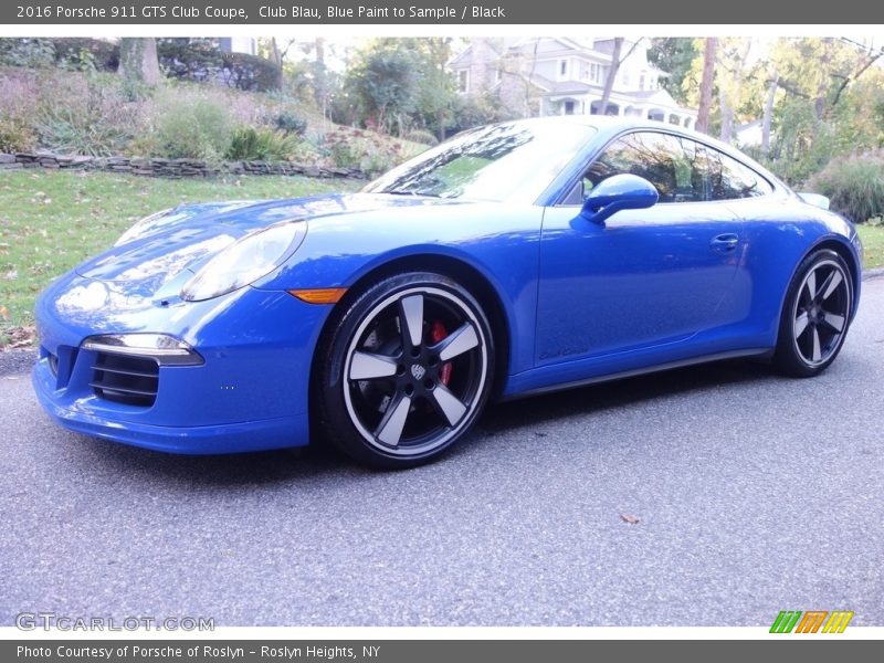 Front 3/4 View of 2016 911 GTS Club Coupe