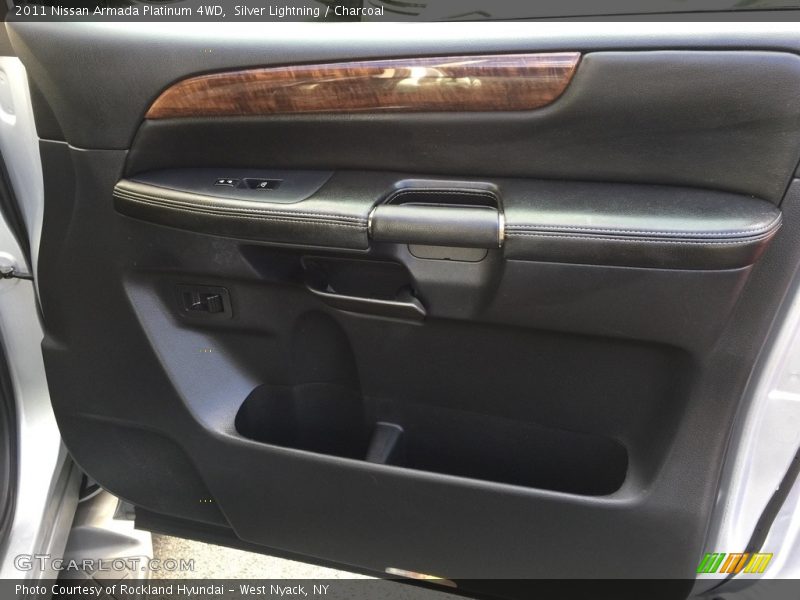 Silver Lightning / Charcoal 2011 Nissan Armada Platinum 4WD