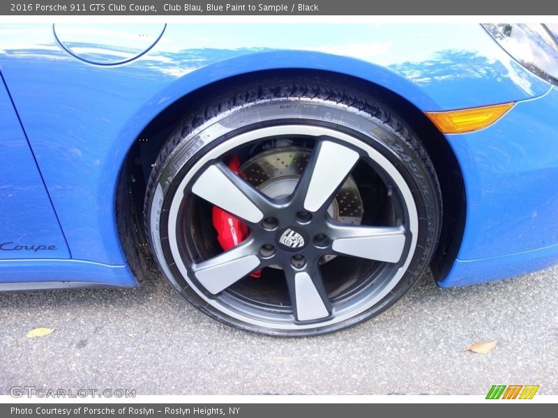  2016 911 GTS Club Coupe Wheel