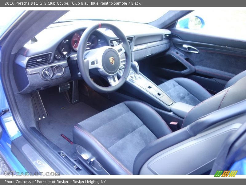 Black Interior - 2016 911 GTS Club Coupe 