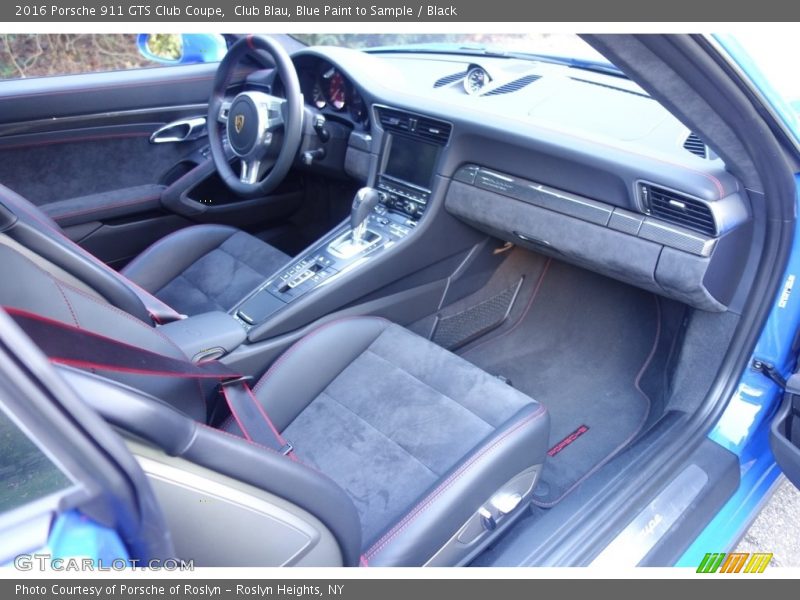  2016 911 GTS Club Coupe Black Interior