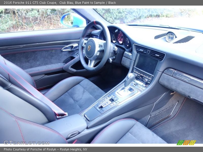  2016 911 GTS Club Coupe Black Interior