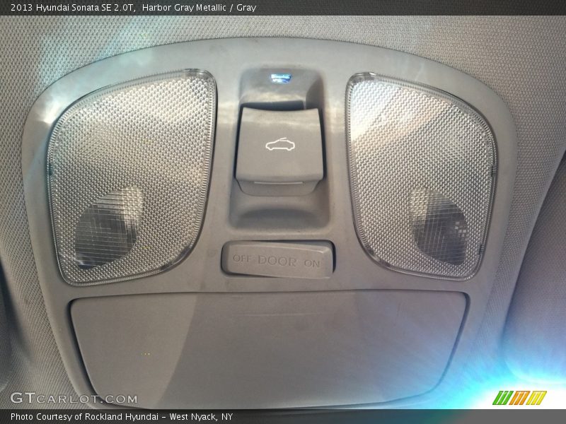 Harbor Gray Metallic / Gray 2013 Hyundai Sonata SE 2.0T
