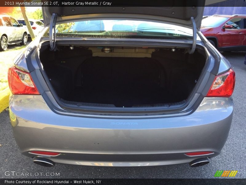 Harbor Gray Metallic / Gray 2013 Hyundai Sonata SE 2.0T