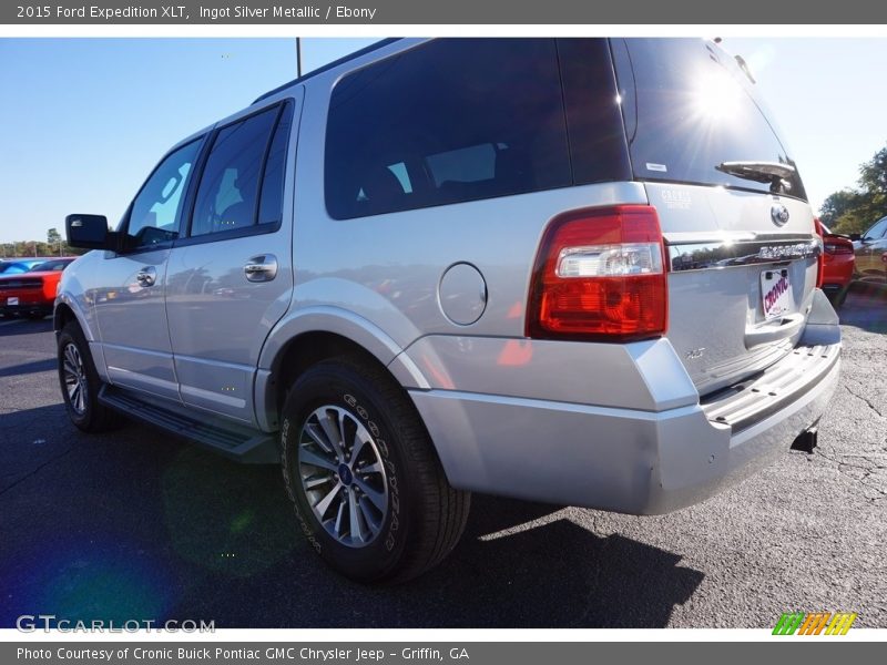 Ingot Silver Metallic / Ebony 2015 Ford Expedition XLT