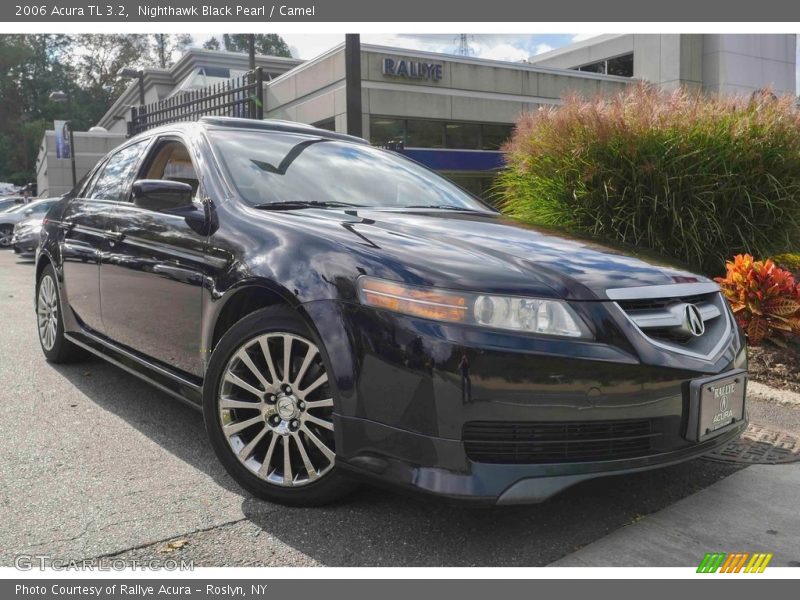 Nighthawk Black Pearl / Camel 2006 Acura TL 3.2