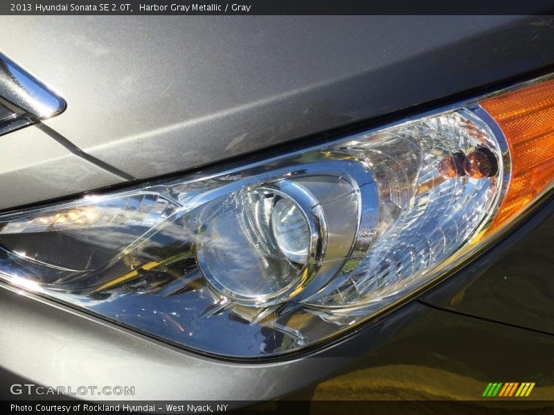 Harbor Gray Metallic / Gray 2013 Hyundai Sonata SE 2.0T
