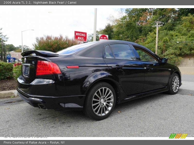 Nighthawk Black Pearl / Camel 2006 Acura TL 3.2