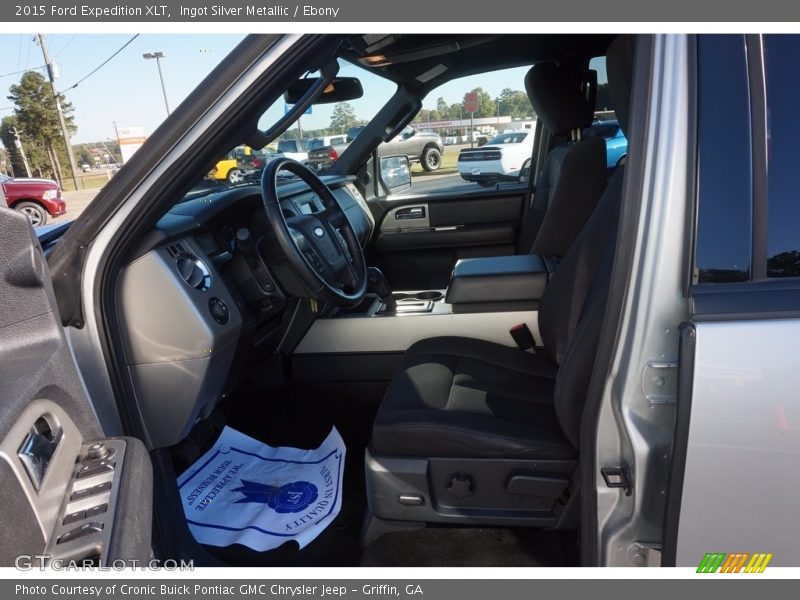 Ingot Silver Metallic / Ebony 2015 Ford Expedition XLT
