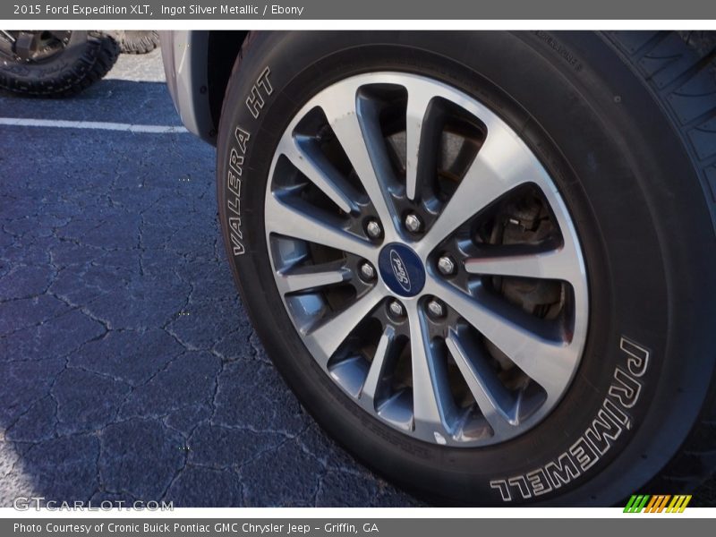 Ingot Silver Metallic / Ebony 2015 Ford Expedition XLT