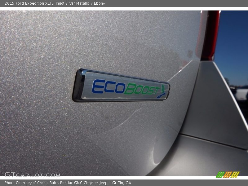 Ingot Silver Metallic / Ebony 2015 Ford Expedition XLT